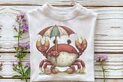 Whimsical Summer Clipart, an Illustration by OK Design (Thumbnail 6 of 6)