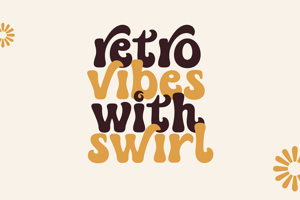 Crab Shine - Cool Retro Font, a Handwritten Font by Airotype (Photo 3 of 12)