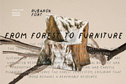 Rubanok Font - Latine & Cyrillic, a Handwritten Font by line & plane (Thumbnail 3 of 9)