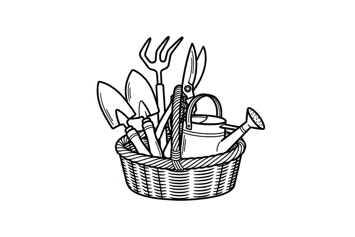 50 Woven Basket Vector Bundle, an Illustration by Designs_River (Photo 18 of 51)