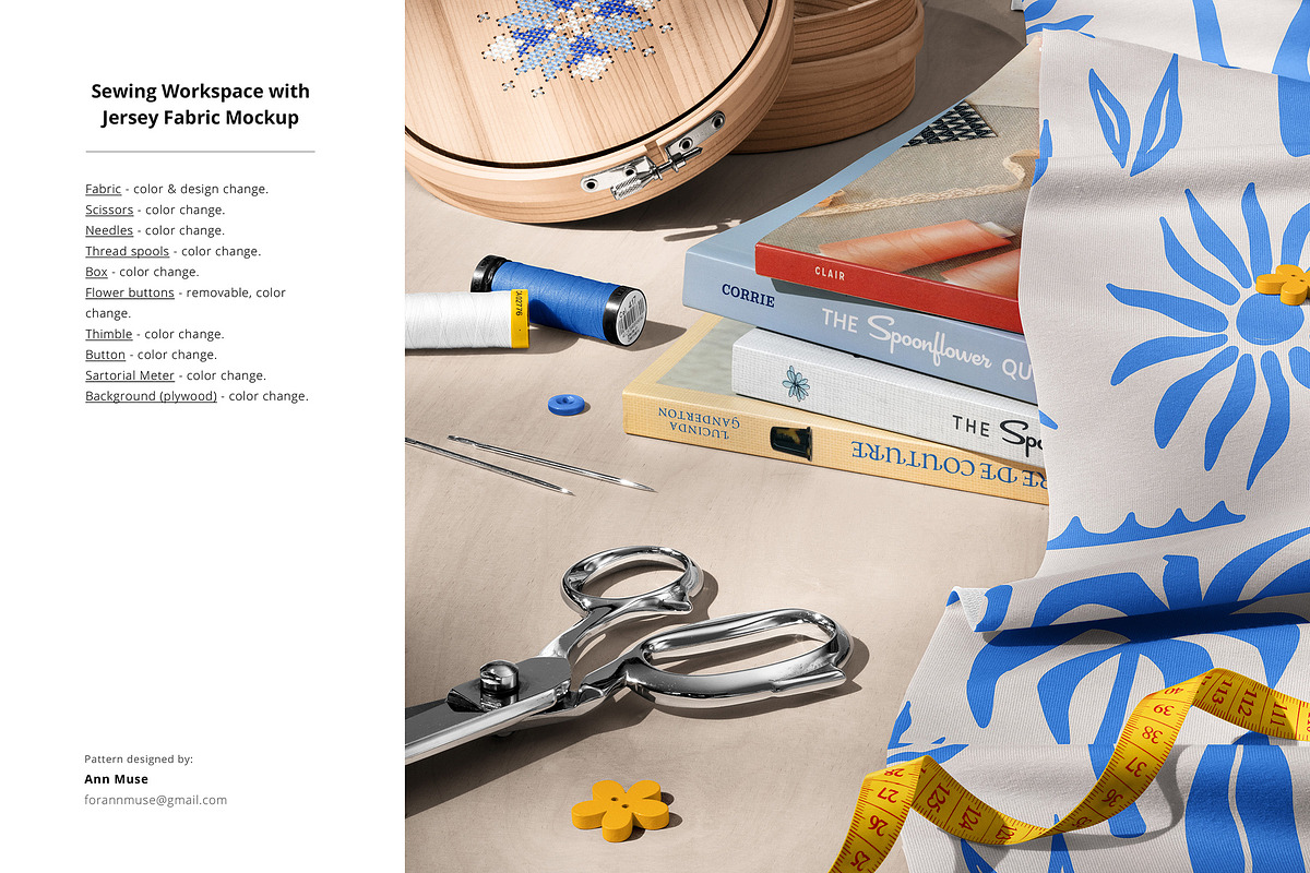 Fabric Factory v.8 Mockup Bundle, a Merchandise Mockup by creatsy5 (Photo 33 of 53)