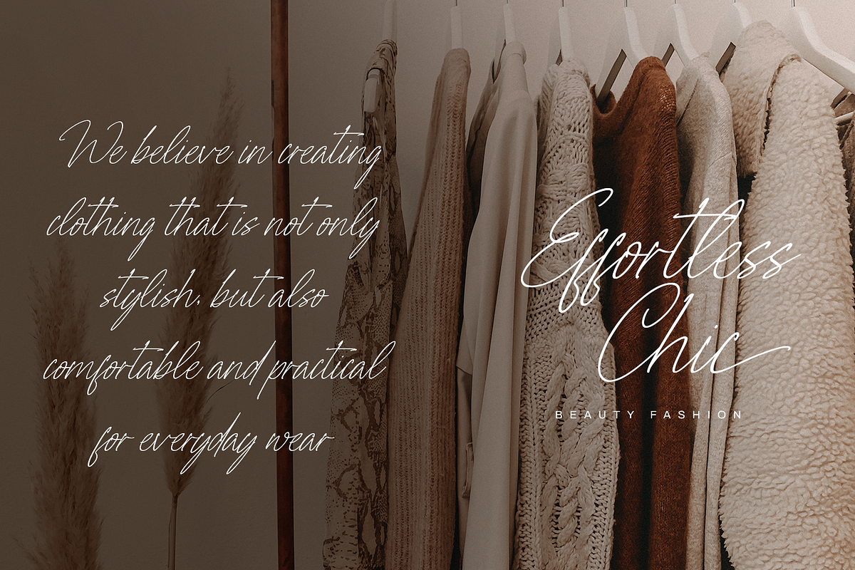 Signatires, a Script Font by din-studio.com (Photo 7 of 10)