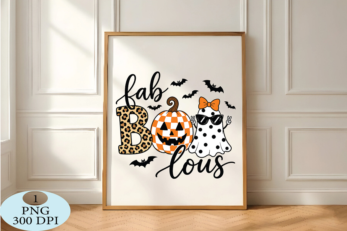 Ghost & Pumpkin Halloween PNG, a Seasonal Illustration by Daily.Designs (Photo 5 of 5)
