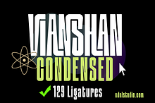Vianshan – Condensed Font
