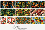 70 Khokhloma seamless pattern, a Pattern Graphic by Poppy Lane Studio (Thumbnail 8 of 10)