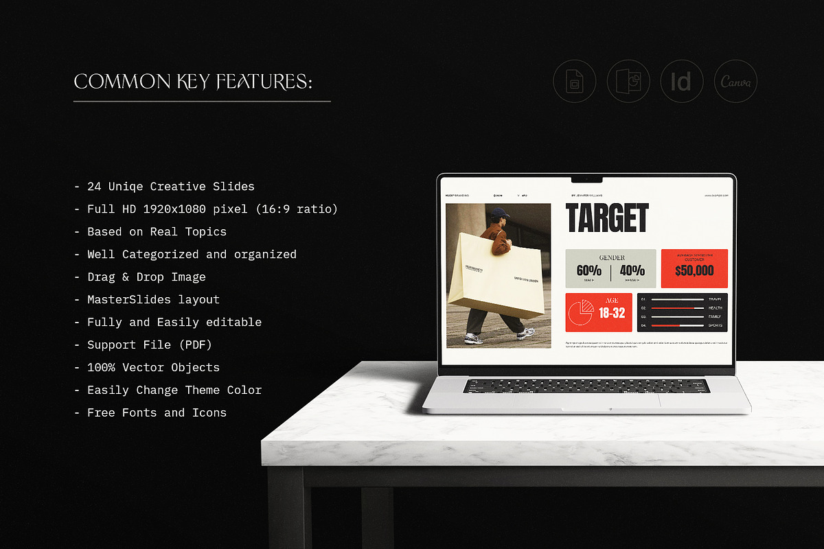 Pitch Deck Presentation Template, a Presentation Template by ArtisanaAura (Photo 3 of 9)