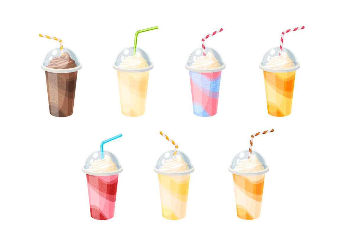 Shakes vector set, an Icon by Seavector