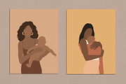 Mother's Love Abstract Posters, a Decorative Illustration by Miracles Everywhere (Thumbnail 4 of 6)