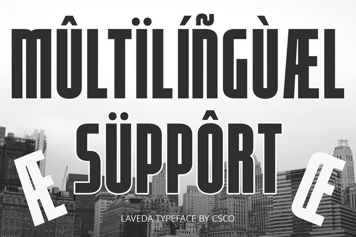 Laveda – Bold Sans Serif, a Sans Serif Font by Craft Supply Co. (Photo 5 of 8)