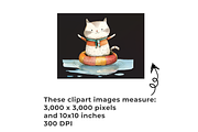 Quirky Cats Vol 2, an Animal Illustration by EllyandLima (Thumbnail 3 of 10)
