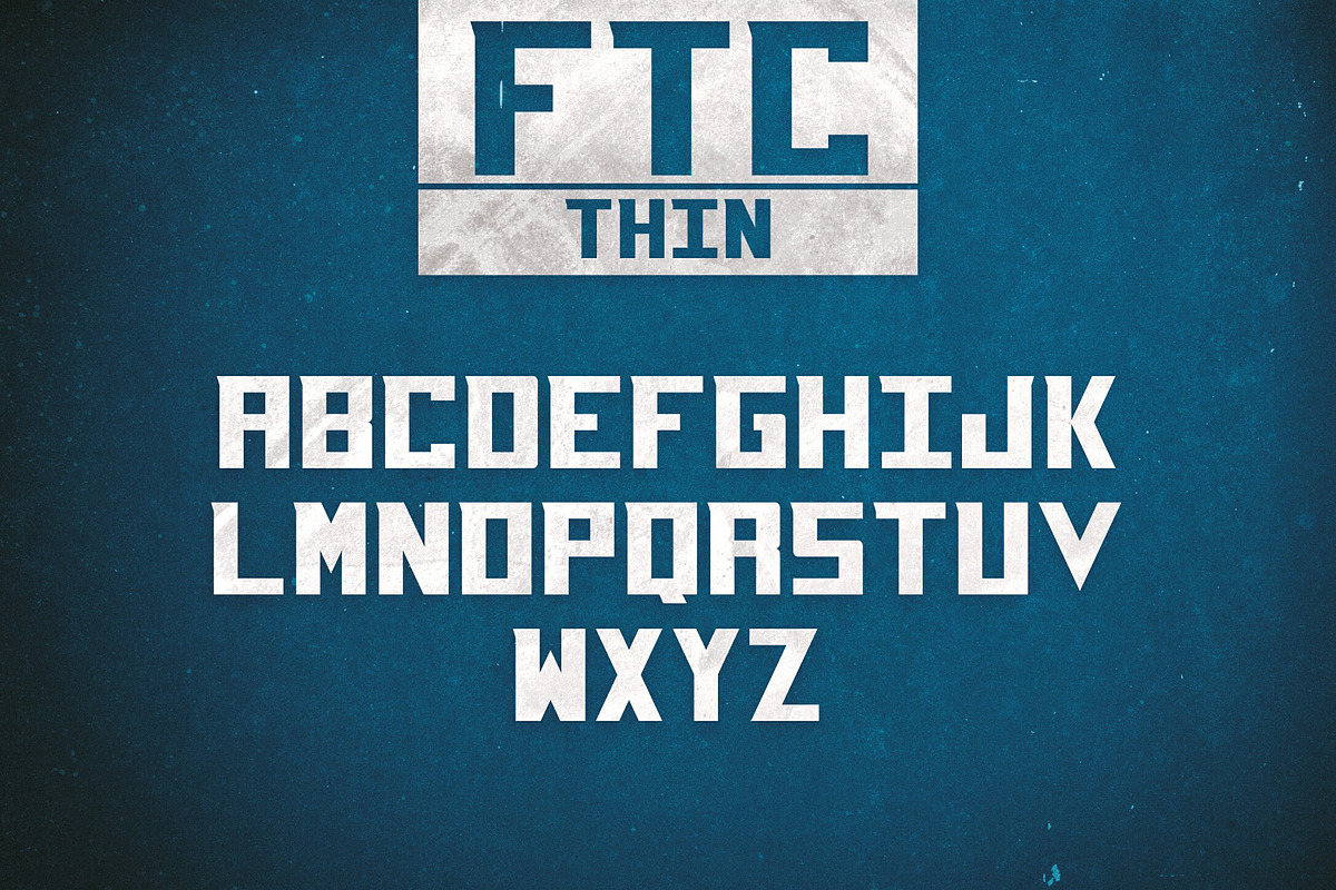 FTC Font Family preview 6