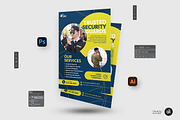 Security Service Flyer Template, a Flyer Template by Aam360 (Thumbnail 2 of 3)