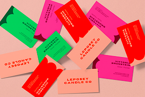 Bold Business Card Canva Template, a Business Card Template by LePosey Studio