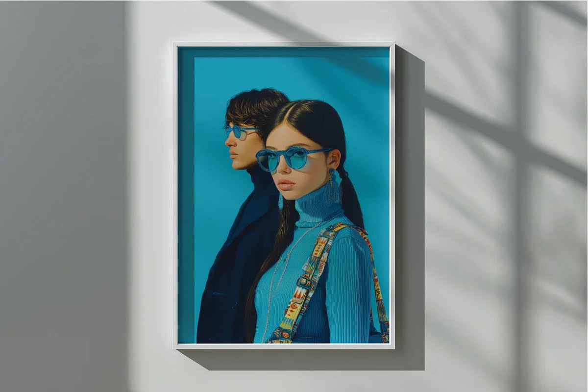 Minimalist Sunlit Frame Mockup, an Advertising Mockup by Simplify Creative (Photo 3 of 3)