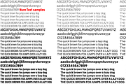 Nure, a Sans Serif Font by FSD (Thumbnail 2 of 4)