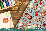 Cute Cola Cream Float Seamless, a Background Graphic by K.JackArtwork (Thumbnail 6 of 8)