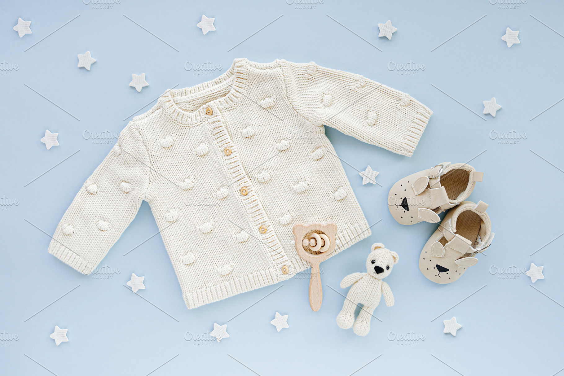Knitted jumper for baby, a Beauty & Fashion Photo by Maria Igisheva