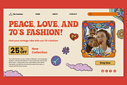 Boogieland – Groovie Retro Display, a Sans Serif Font by overlaytemplates (Thumbnail 2 of 5)