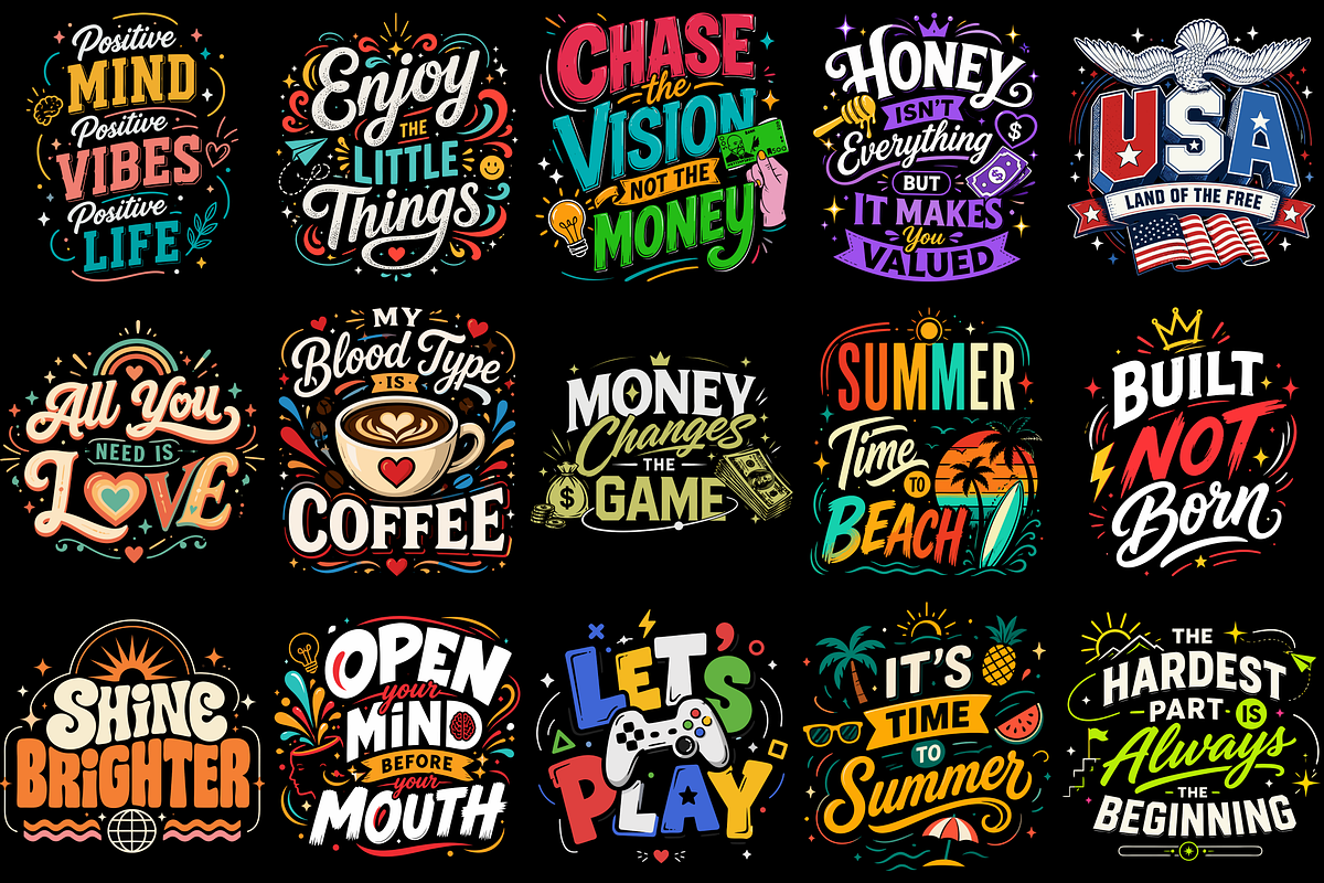 72 T-Shirt Poster Design Vector SVG, a Stationery Template by Miyaji75 (Photo 7 of 8)