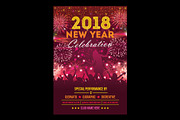 New Year Party Flyer, a Flyer Template by Creative  designer (Thumbnail 4 of 4)