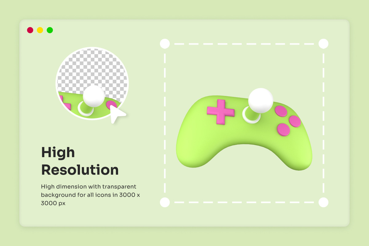 Colorful 3D Game Icon Set, a Technology Illustration by twinstd (Photo 3 of 6)