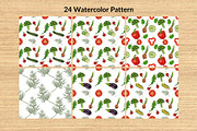Watercolor Vegetables, a Food Illustration by Elatedowl (Thumbnail 3 of 17)