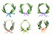 Easter Lily of the Valley Frames Cli, an Illustration by Designworld (Thumbnail 5 of 7)