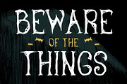 Littox Horror Display Font, a Handwritten Font by Maulana Creative (Thumbnail 4 of 7)