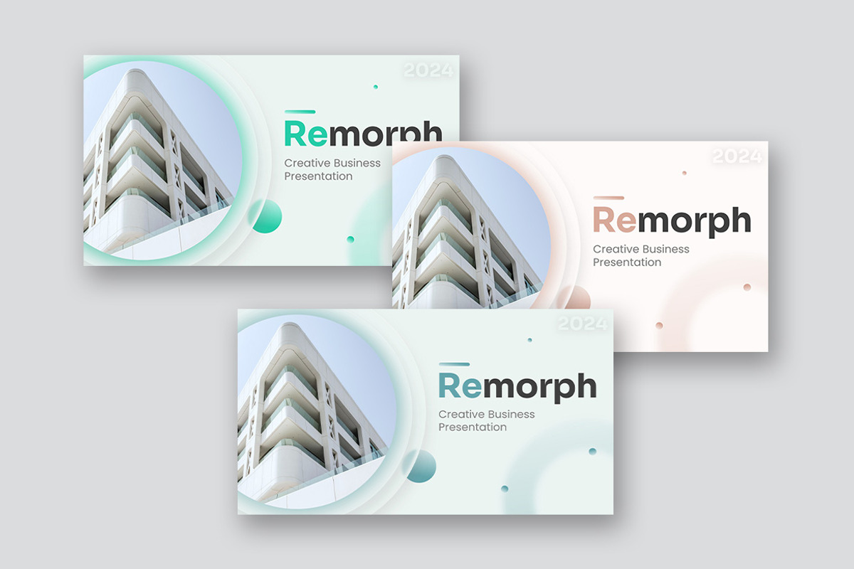 Remorph Creative Business Powerpoint, a Presentation Template by kerismaker