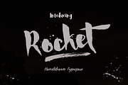 Rocket, a Script Font by jorse (Thumbnail 1 of 7)