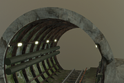 Subway tunnel T, an Environmental 3D Model by AndrewWhite (Thumbnail 11 of 20)