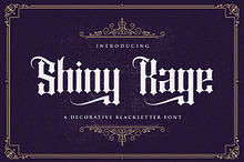 Shiny Kage - Blackletter Font