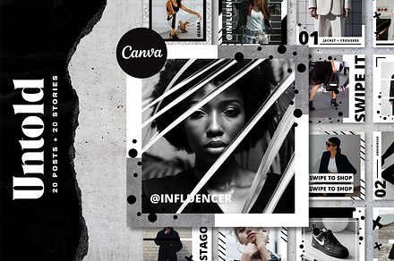 CANVA | Untold Social Media Pack