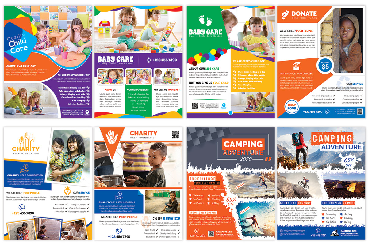 120 Business Flyers Bundle 99% OFF, a Flyer Template by Imagine Design Studio (Photo 13 of 17)
