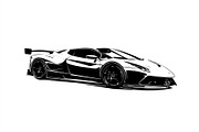 Car Silhouette Vector Art bundle, an Illustration by yasushie (Thumbnail 8 of 9)