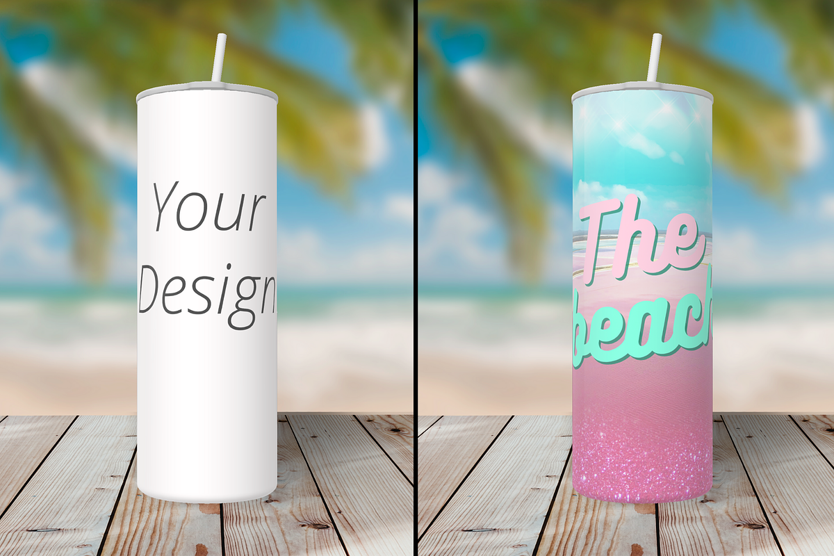 3D animated skinny tumbler mockup, a Product Mockup by Trendingdigital (Photo 9 of 12)
