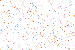 Colorful Confetti Background