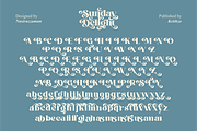 Sunday Delight - Elegant Retro Font, a Serif Font by Keithzo (Thumbnail 11 of 12)