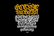 Gothic vector letters, an Object Graphic by GeekClick (Thumbnail 1 of 7)