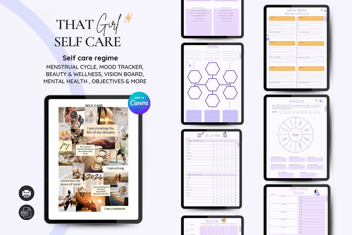 Digital Girl Boss Planner preview 2