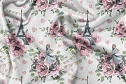 Paris romantic watercolor clipart, a Decorative Illustration by NATASHA CHU (Thumbnail 16 of 17)