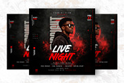 Night Party PSD Flyer Design, a Flyer Template by Shajib Shikder (Thumbnail 2 of 2)