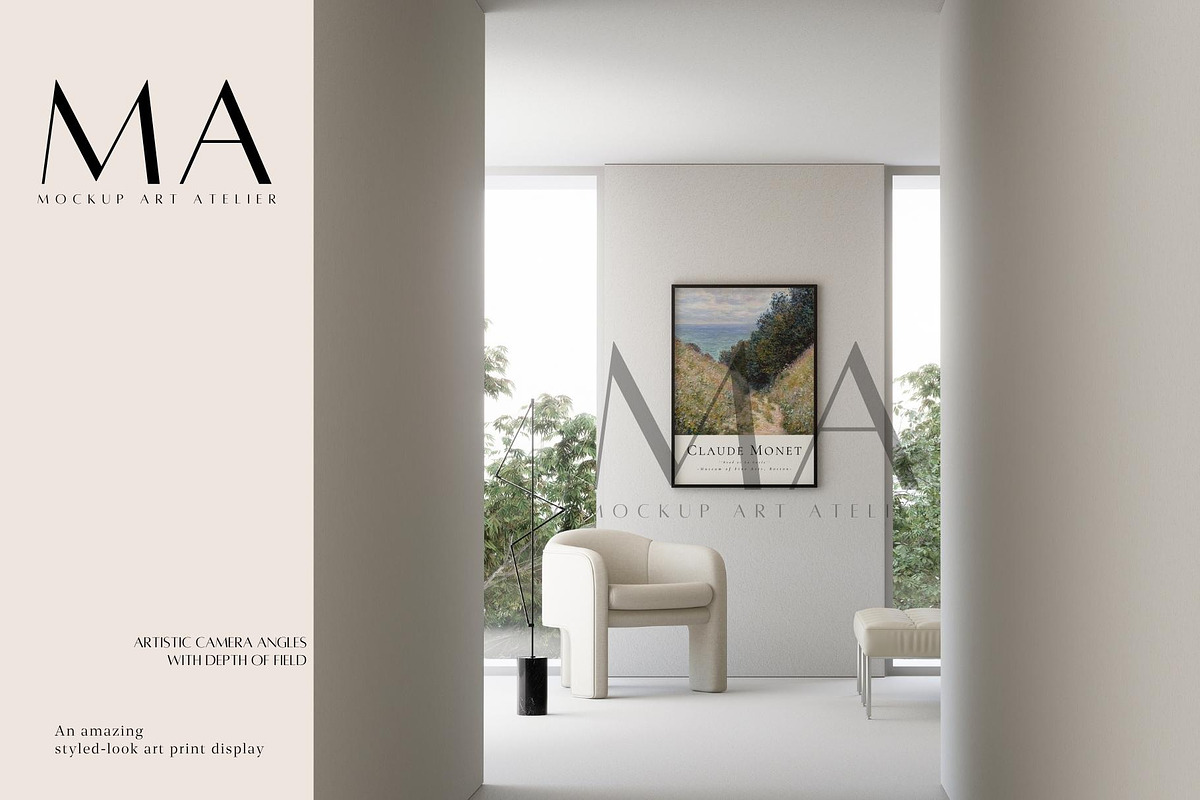 Modern Interior Frame Mockup Bundle, a Household Mockup by Mockup Art Atelier (Photo 31 of 33)