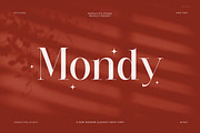 Mondy Modern Serif Font, a Serif Font by Perfectype (Thumbnail 1 of 8)
