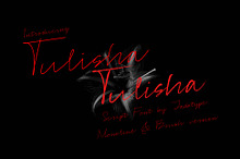 Tulisha | Monoline & Brush Script