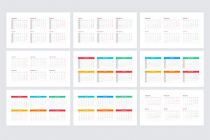 Keynote Calendar 2022 Templates