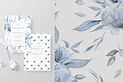 Icy Blue  - Transparent flowers, an Object Illustration by Olga Koelsch (Thumbnail 7 of 16)
