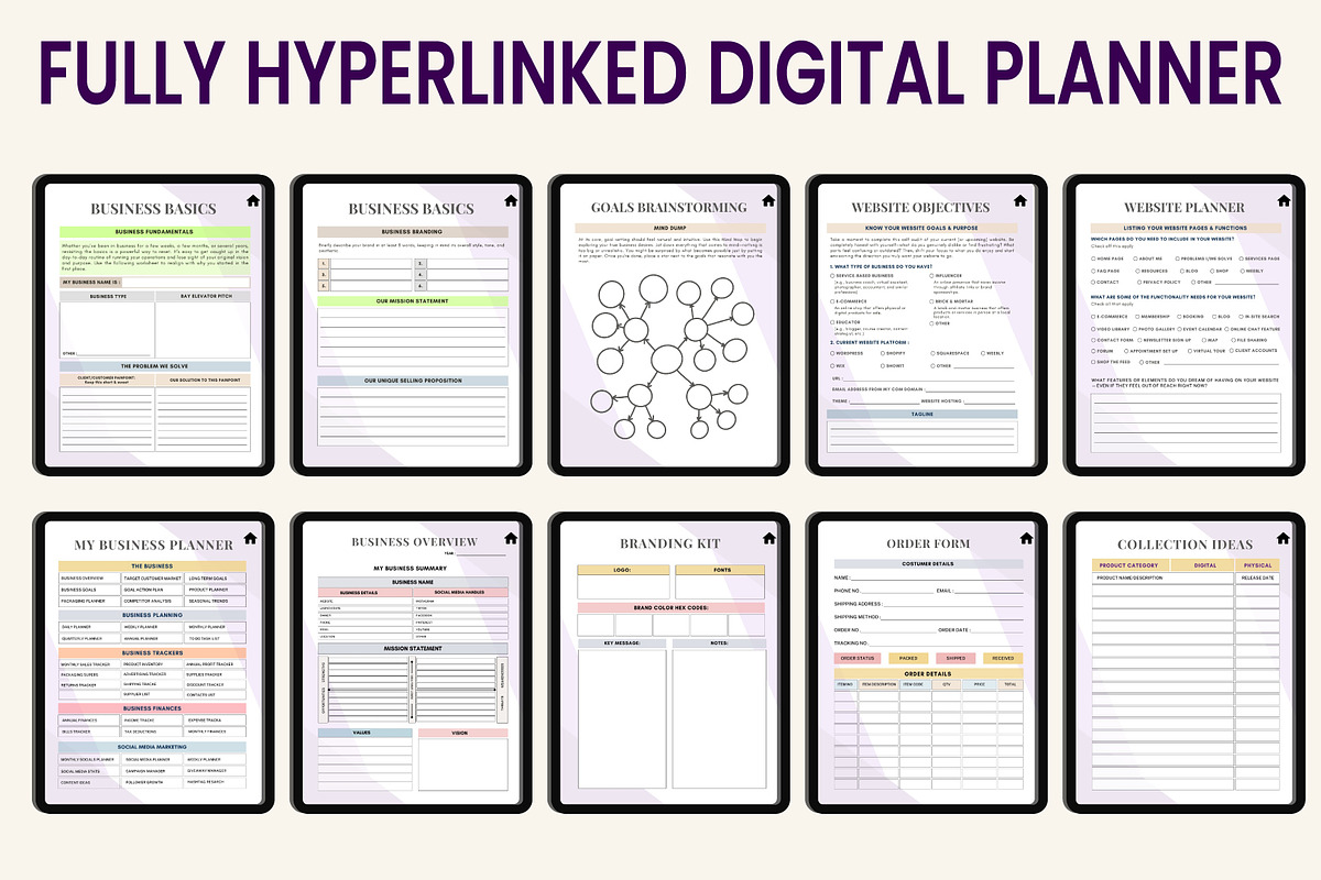 Digital Small Business Bookkeeping, a Print Template by Designmela01 (Photo 3 of 8)