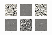 Distorted Seamless Patterns | Vol. 2, a Pattern Graphic by Curly_Pat (Thumbnail 3 of 9)
