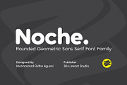 Noche, a Sans Serif Font by Ridha-38.lineart (Thumbnail 1 of 10)